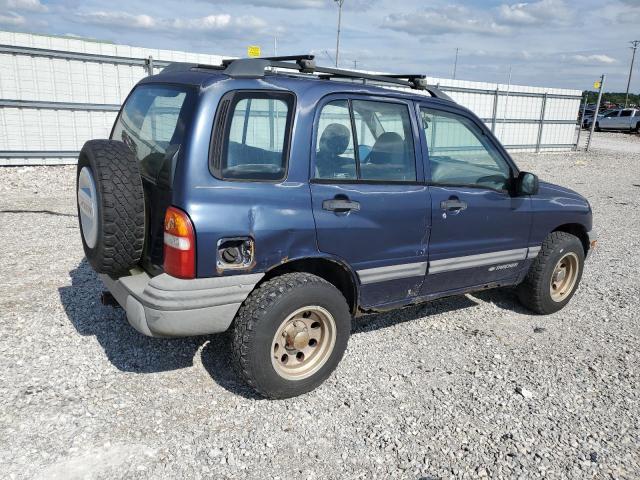 2CNBJ13C9Y6930141 - 2000 CHEVROLET TRACKER BLUE photo 3