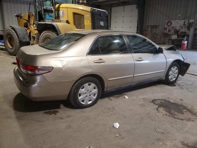 1HGCM56334A157992 - 2004 HONDA ACCORD LX TAN photo 3