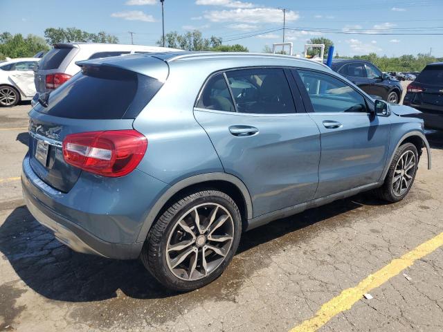 WDCTG4GB4FJ103135 - 2015 MERCEDES-BENZ GLA 250 4MATIC BLUE photo 3