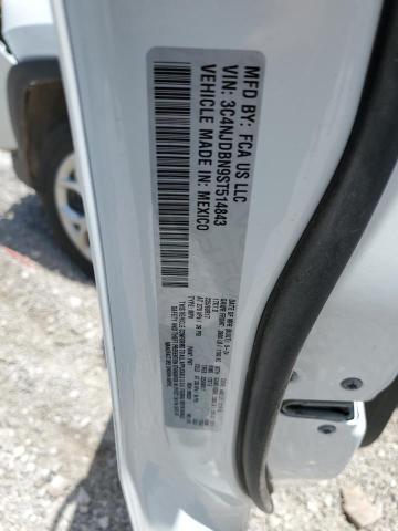 3C4NJDBN9ST514843 - 2025 JEEP COMPASS LATITUDE თეთრი ფოტო 13