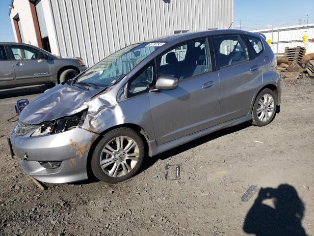JHMGE88489S013763 - 2009 HONDA FIT SPORT SILVER photo 1