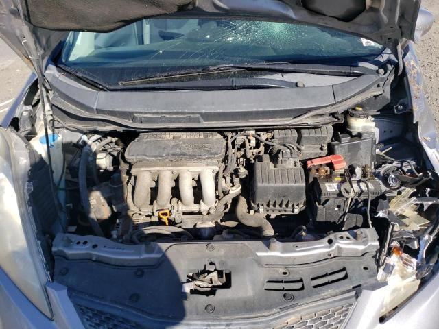 JHMGE88489S013763 - 2009 HONDA FIT SPORT SILVER photo 11
