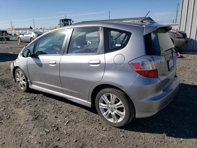 JHMGE88489S013763 - 2009 HONDA FIT SPORT SILVER photo 2