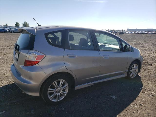 JHMGE88489S013763 - 2009 HONDA FIT SPORT SILVER photo 3