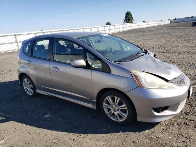 JHMGE88489S013763 - 2009 HONDA FIT SPORT SILVER photo 4