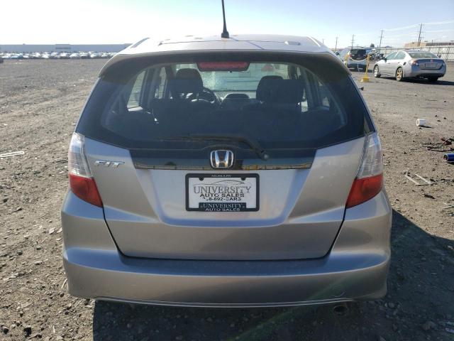 JHMGE88489S013763 - 2009 HONDA FIT SPORT SILVER photo 6