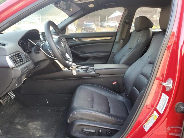 1HGCV1F34KA106262 - 2019 HONDA ACCORD SPORT Kırmızı fotoğraf 7
