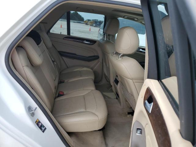 4JGDA5HBXEA291556 - 2014 MERCEDES-BENZ ML 350 4MATIC WHITE photo 10