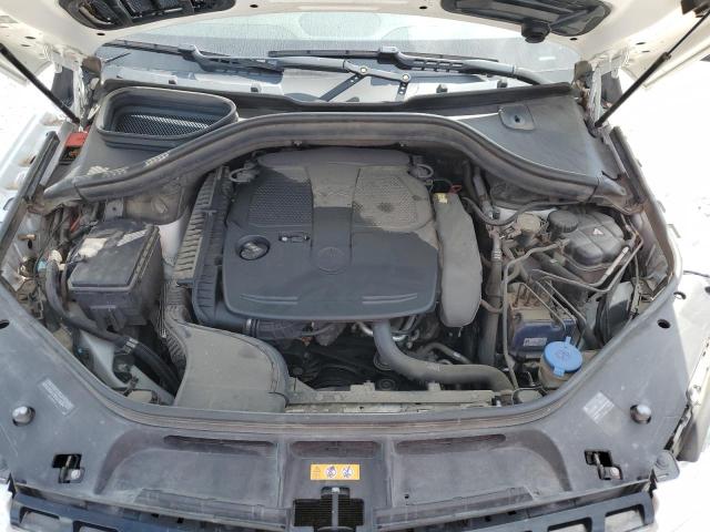 4JGDA5HBXEA291556 - 2014 MERCEDES-BENZ ML 350 4MATIC WHITE photo 11