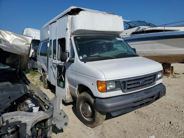 1FTSS34L66DA27715 - 2006 FORD ECONOLINE E350 SUPER DUTY VAN WHITE photo 1