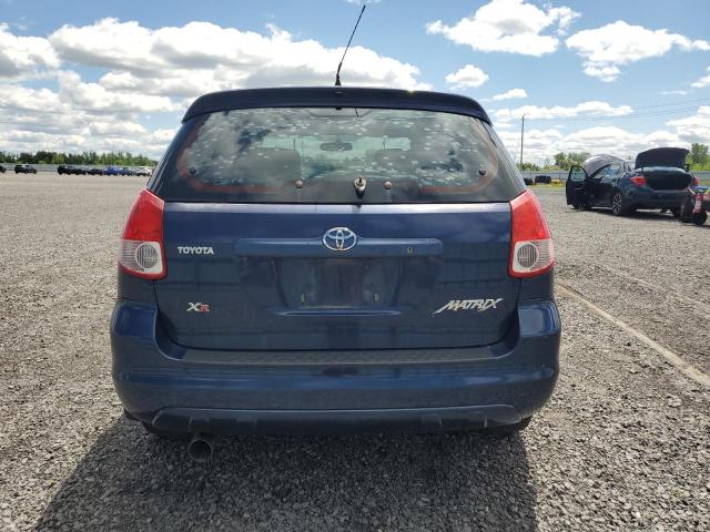 2T1KR32E64C784737 - 2004 TOYOTA COROLLA MA XR BLUE photo 6