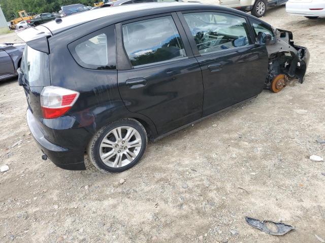 JHMGE8H42AC020576 - 2010 HONDA FIT SPORT BLACK photo 3