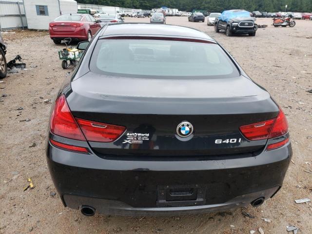 WBA6D2C58HGT66290 - 2017 BMW 640 XI GRAN COUPE BLACK photo 6