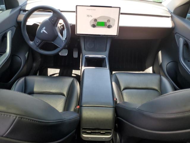 5YJYGDEF7MF273155 - 2021 TESLA MODEL Y BLACK photo 8