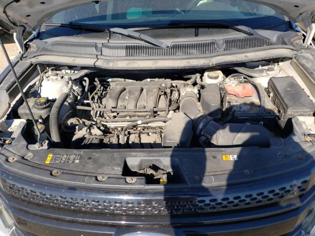 1FM5K8AR8EGA38341 - 2014 FORD EXPLORER POLICE INTERCEPTOR ვერცხლისფერი ფოტო 11