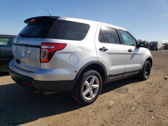 1FM5K8AR8EGA38341 - 2014 FORD EXPLORER POLICE INTERCEPTOR ვერცხლისფერი ფოტო 3