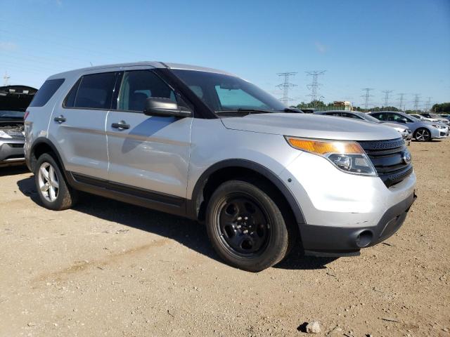 1FM5K8AR8EGA38341 - 2014 FORD EXPLORER POLICE INTERCEPTOR ვერცხლისფერი ფოტო 4