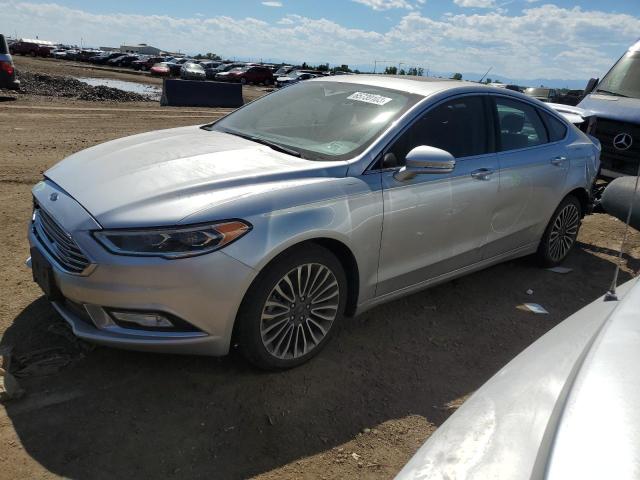 3FA6P0D94JR132300 - 2018 FORD FUSION TITANIUM/PLATINUM SILVER photo 1