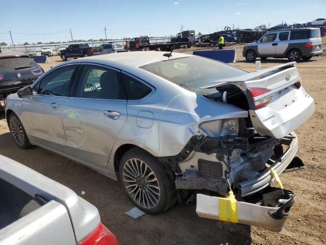 3FA6P0D94JR132300 - 2018 FORD FUSION TITANIUM/PLATINUM SILVER photo 2