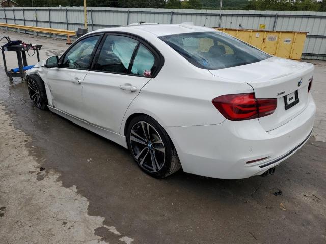 WBA8D9C5XJEB35753 - 2018 BMW 330 XI WHITE photo 2