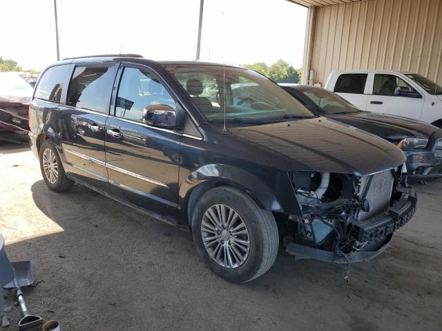 2C4RC1CG6ER378043 - 2014 CHRYSLER TOWN & COU TOURING L BLUE photo 4