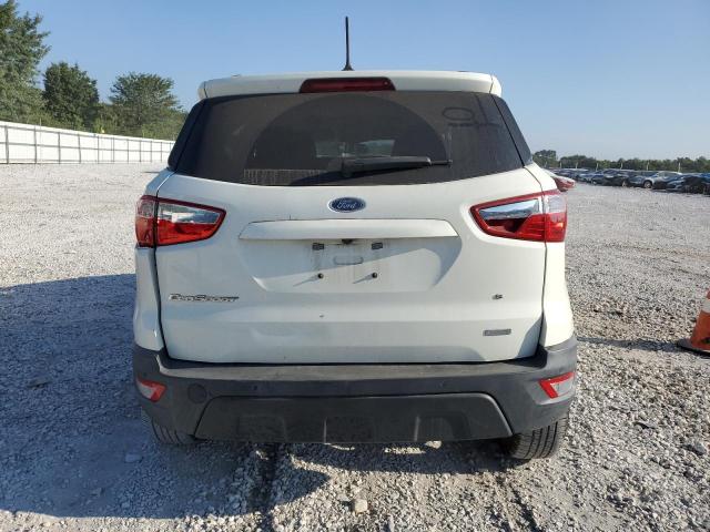 MAJ3S2GE0LC316253 - 2020 FORD ECOSPORT SE WHITE photo 6