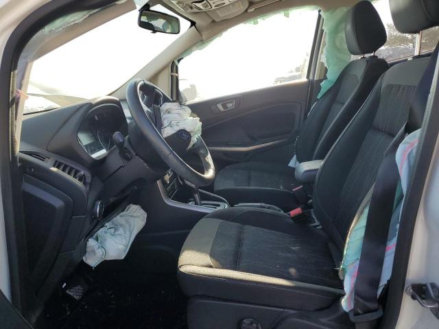 MAJ3S2GE0LC316253 - 2020 FORD ECOSPORT SE WHITE photo 7