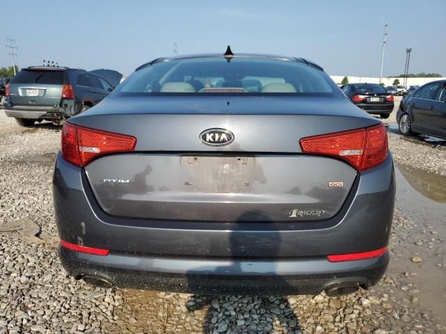 KNAGN4A78B5084428 - 2011 KIA OPTIMA EX CHARCOAL photo 6