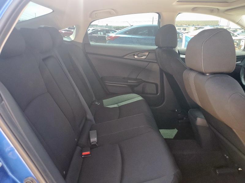 19XFC1F34ME008771 - 2021 HONDA CIVIC EX BLUE photo 10