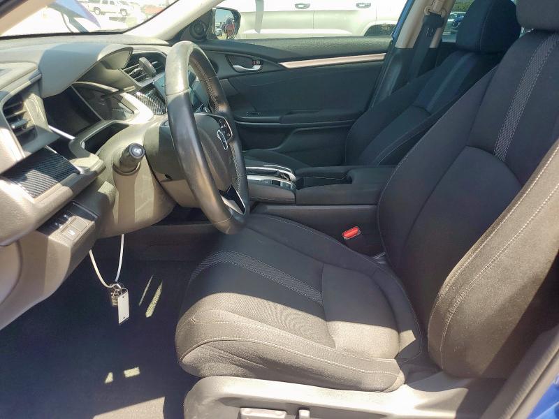 19XFC1F34ME008771 - 2021 HONDA CIVIC EX BLUE photo 7