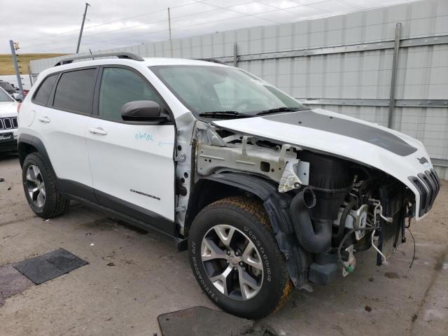 1C4PJMBS0EW171062 - 2014 JEEP CHEROKEE TRAILHAWK WHITE photo 4