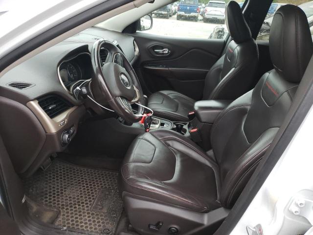 1C4PJMBS0EW171062 - 2014 JEEP CHEROKEE TRAILHAWK WHITE photo 7