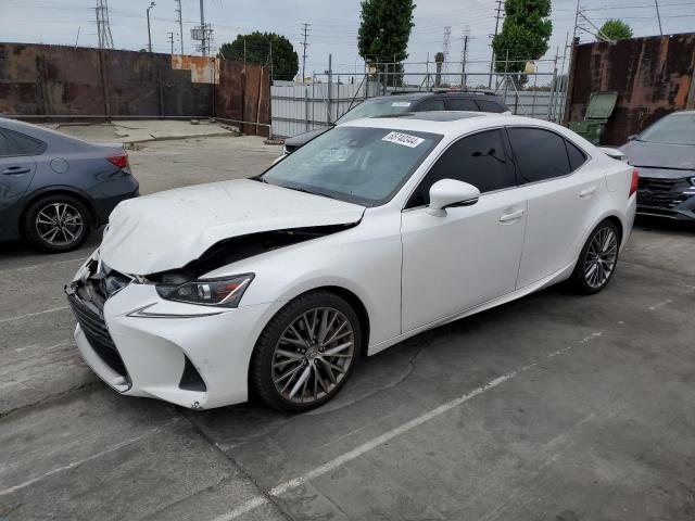 JTHBA1D23J5075446 - 2018 LEXUS IS 300 WHITE photo 1