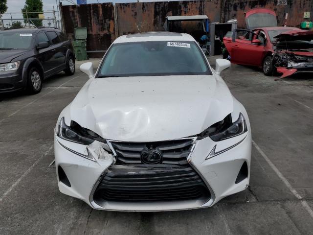 JTHBA1D23J5075446 - 2018 LEXUS IS 300 WHITE photo 5