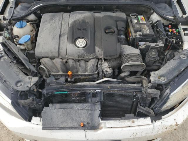 3VWDZ7AJ8BM360377 - 2011 VOLKSWAGEN JETTA SE WHITE photo 11