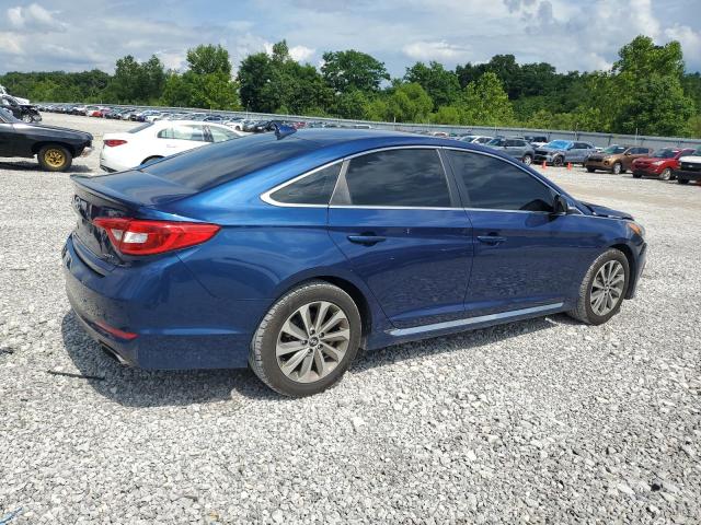 5NPE34AF3GH359699 - 2016 HYUNDAI SONATA SPORT BLUE photo 3