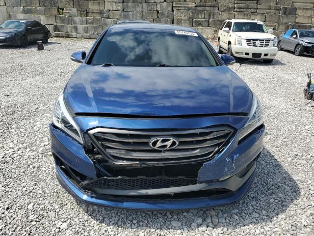 5NPE34AF3GH359699 - 2016 HYUNDAI SONATA SPORT BLUE photo 5