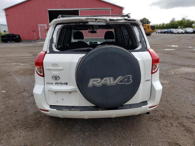 JTMBK32V186029237 - 2008 TOYOTA RAV4 SPORT WHITE photo 6