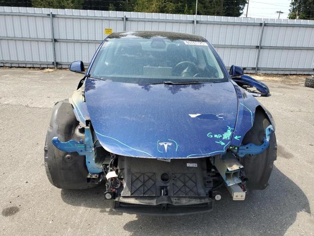 5YJ3E1EA3MF027173 - 2021 TESLA MODEL 3 蓝色 照片 5