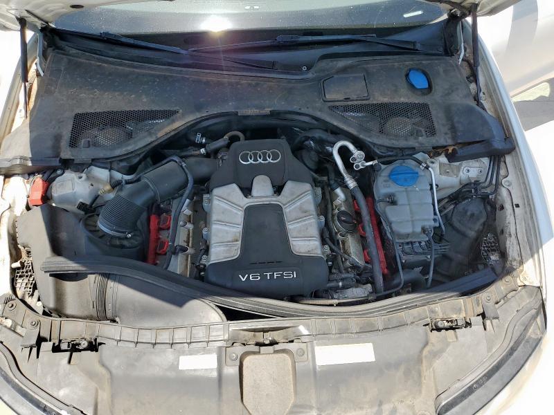 WAUHGAFC5DN124535 - 2013 AUDI A6 PRESTIGE თეთრი ფოტო 11