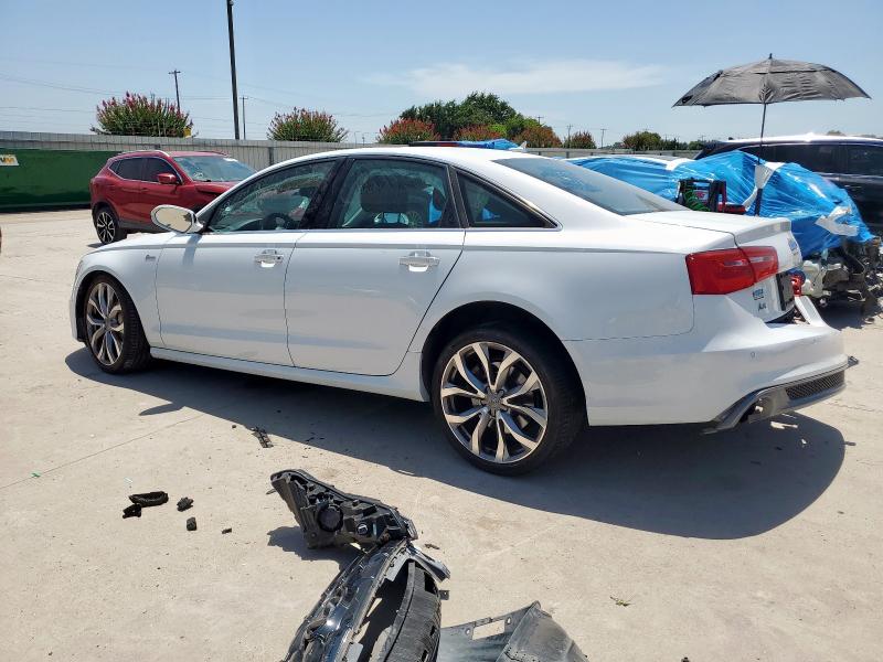 WAUHGAFC5DN124535 - 2013 AUDI A6 PRESTIGE თეთრი ფოტო 2