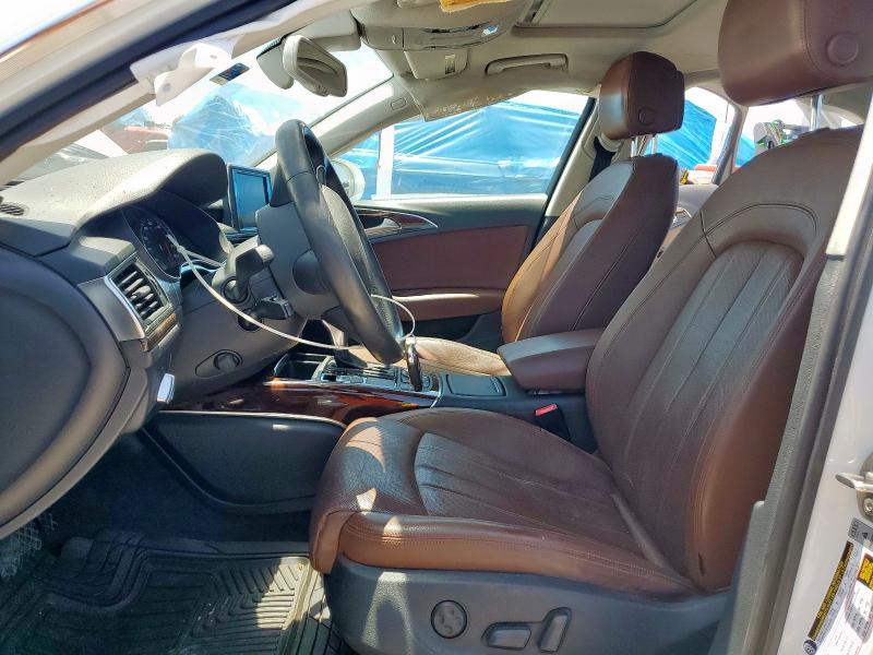 WAUHGAFC5DN124535 - 2013 AUDI A6 PRESTIGE თეთრი ფოტო 7