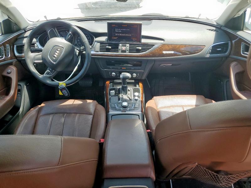 WAUHGAFC5DN124535 - 2013 AUDI A6 PRESTIGE თეთრი ფოტო 8