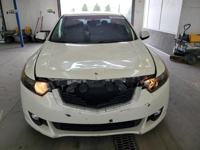 JH4CU2F61AC016814 - 2010 ACURA TSX WHITE photo 5