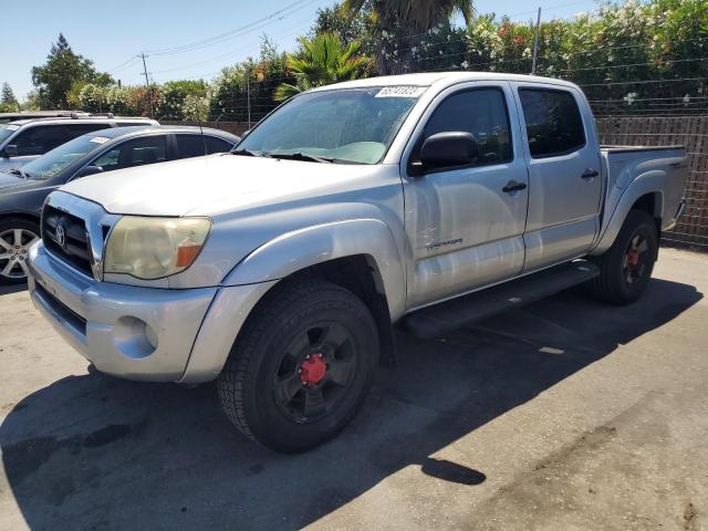 5TEJU62N35Z046143 - 2005 TOYOTA TACOMA DOUBLE CAB PRERUNNER SILVER photo 1
