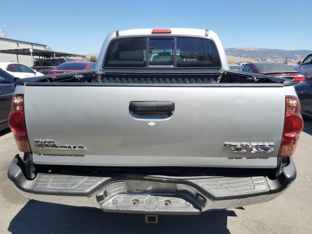5TEJU62N35Z046143 - 2005 TOYOTA TACOMA DOUBLE CAB PRERUNNER SILVER photo 6
