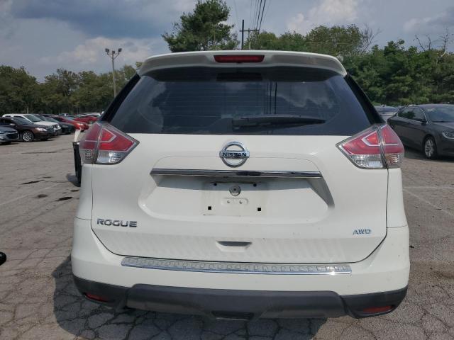 KNMAT2MV7GP706686 - 2016 NISSAN ROGUE S WHITE photo 6