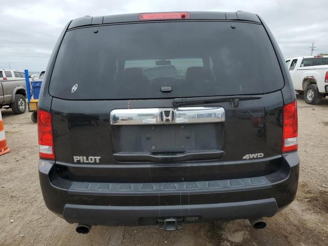 5FNYF4H53BB012186 - 2011 HONDA PILOT EXL BLACK photo 6