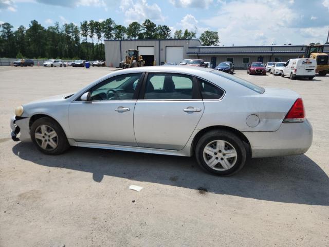 2G1WA5EK0A1231901 - 2010 CHEVROLET IMPALA LS SILVER photo 2