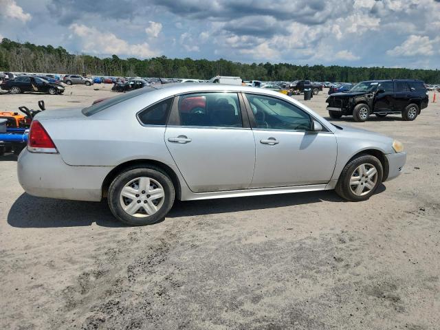 2G1WA5EK0A1231901 - 2010 CHEVROLET IMPALA LS SILVER photo 3